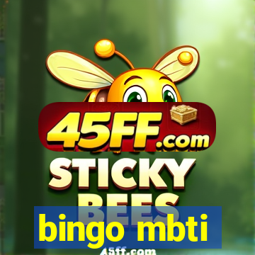 bingo mbti